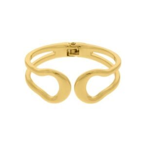 BRACELETE MAXIMALISTA COM DETALHE VAZADO