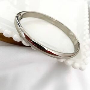 BRACELETE PRATEADO LISO