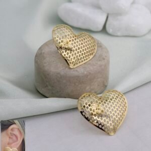 BRINCO CORAÇÃO BANHADO A OURO 18K